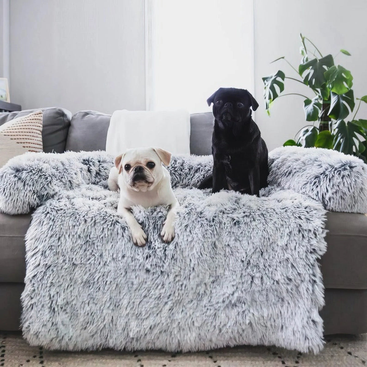 Dog Bed Sofa Plush Mat - Washable Pet Sofa