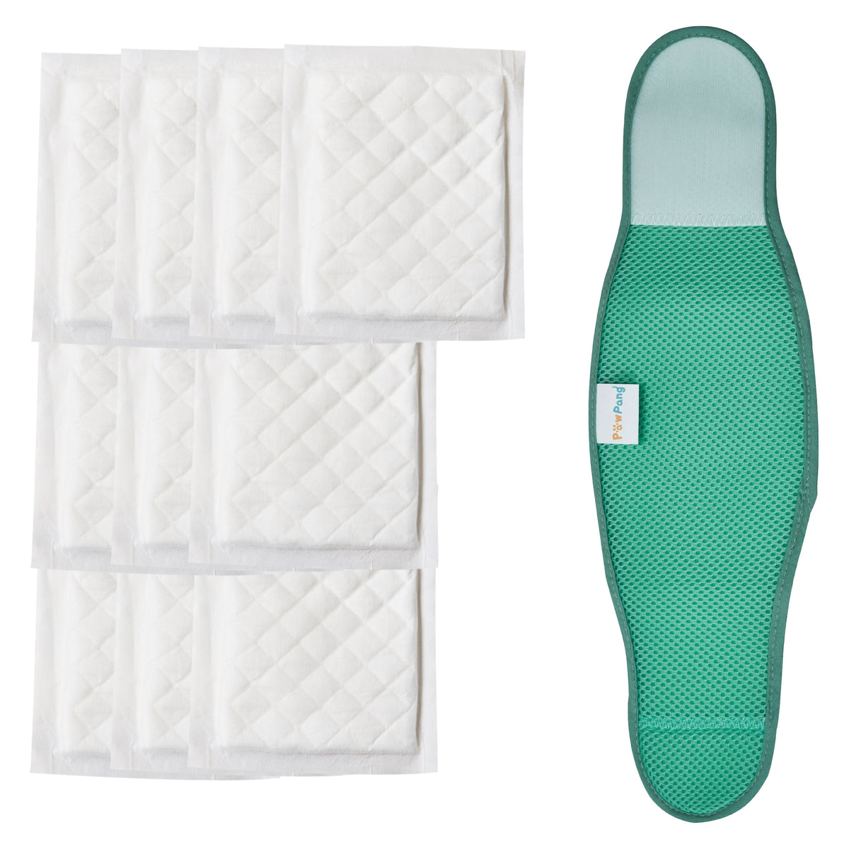 Air Mesh Belly Band and Booster Pads Set Small