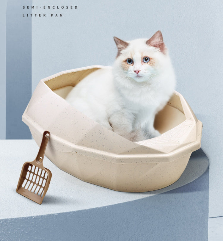 Cat Litter Box Toilet With Scoop - Detail 1