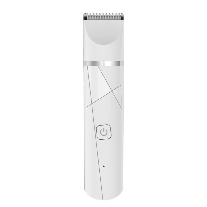 Dog Nail Grinder & Hair Trimmer - white with line