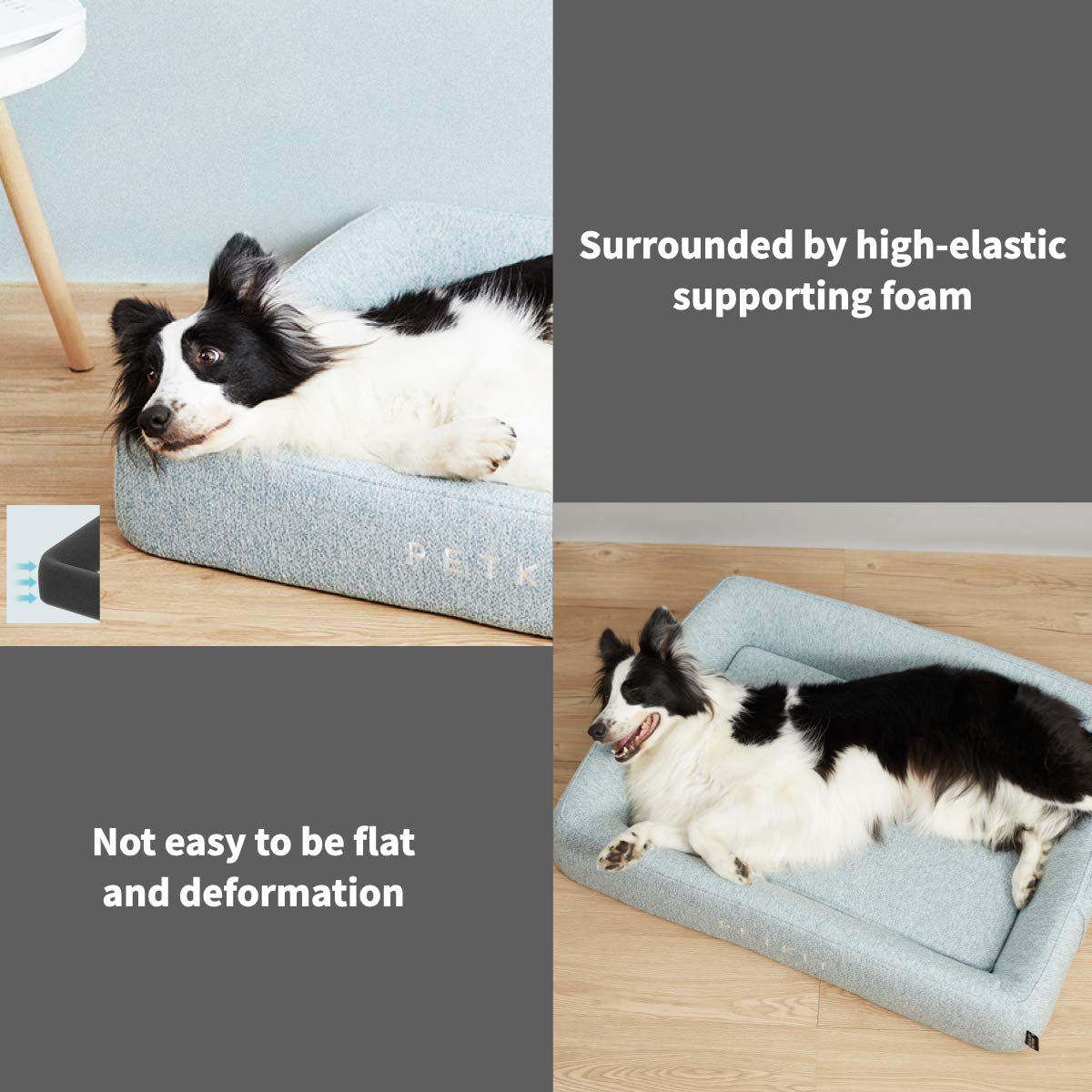 PETKIT Deep Sleep All Season Beds For Pet - High Elastic Supporting Foam